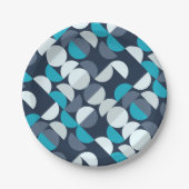 半円アート ペーパープレート (正面)
