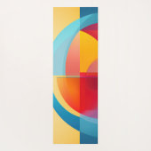 半円カラフル形ヨガマット ヨガマット (裏面)