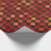 半円スケールシームレスパターン ラッピングペーパー (角)