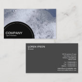 半円パネル（ドット） – シャボン玉02 名刺 (正面/裏面)