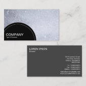 半円パネル（ドット） – シャボン玉 名刺 (正面/裏面)