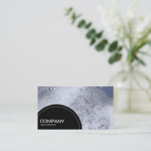 半円パネル（ドット）- 石鹸の泡 02 名刺 (スタンド正面)