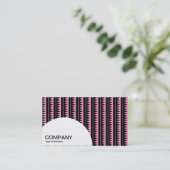 半円パネル – パターアステカン – ピンク 名刺 (スタンド正面)