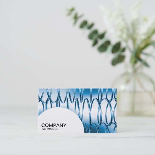 半円パネル – 春青 名刺 (スタンド正面)