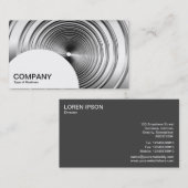 半円パネル – 長春B&W 名刺 (正面/裏面)