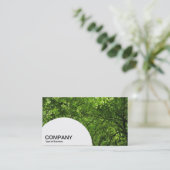 半円パネル – Woodland Canopy 名刺 (スタンド正面)