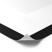 半円初期の壁アート ポスター (角)