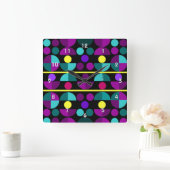 半円壁時計 スクエア壁時計 (ホーム)