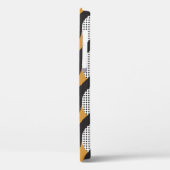 半円形のシームレスなジオメトリパターン Case-Mate iPhoneケース (裏面 / 左)