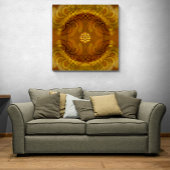 半円形アートを魅了する キャンバスプリント