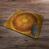 半円形アートを魅了する マウスパッド