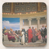 半円形: すべての年齢の芸術家、righの詳細 コースター (正面)