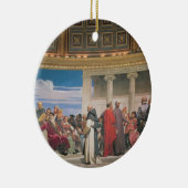 半円形: すべての年齢の芸術家、righの詳細 セラミックオーナメント (右)