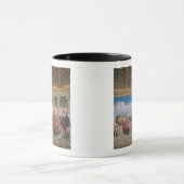 半円形: すべての年齢の芸術家、righの詳細 マグカップ (中央)