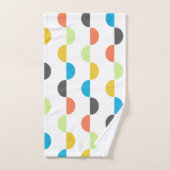 半円 バスタオルセット (ハンドタオル)