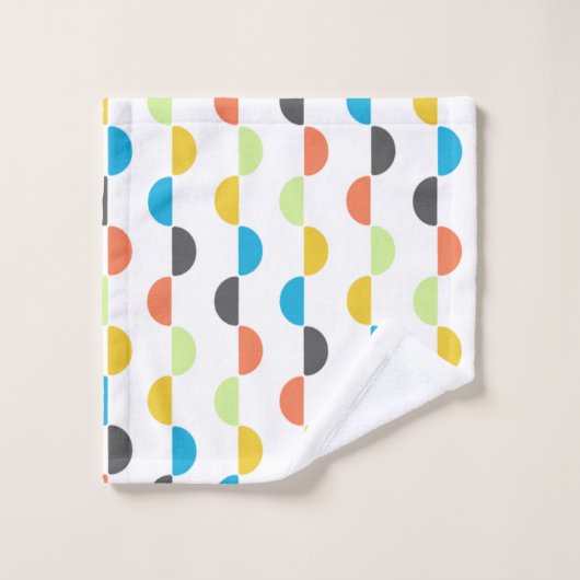 半円 バスタオルセット (ウォッシュタオル)