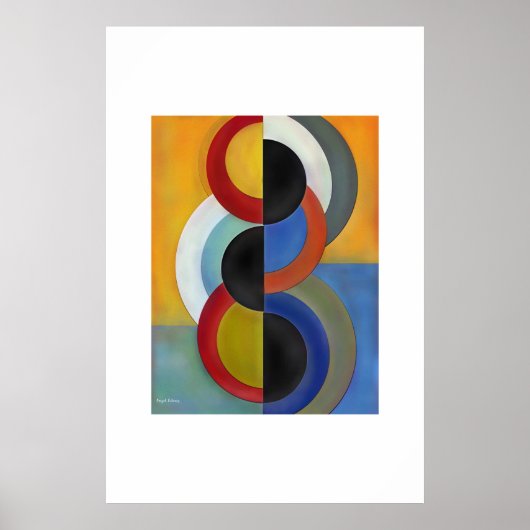 半円 ポスター (正面)