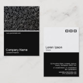 半写真0358 -抽象芸術181112 名刺 (正面/裏面)