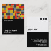 半写真0363 -抽象芸術240413 名刺 (正面/裏面)