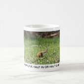 半分か半分シマリスか。 コーヒーマグカップ (中央)