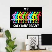 半分だけ熱狂する ポスター (ホームオフィス)