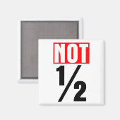 半分ではない マグネット (正面/裏面)