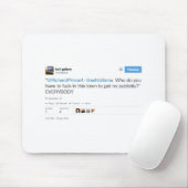 半分のギャラリーのマウスパッド マウスパッド (マウス)