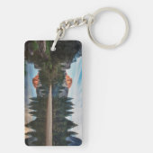 半分のドームおよびMerced キーホルダー (裏面)