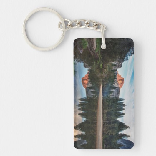 半分のドームおよびMerced キーホルダー (正面)