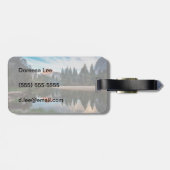 半分のドームおよびMerced ラゲッジタグ (裏面横)