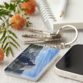 半分のドームの上 キーホルダー (正面右)