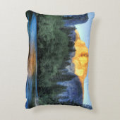 半分のドームの金ライト アクセントクッション (裏面(縦))