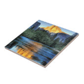 半分のドームの金ライト タイル (側面)