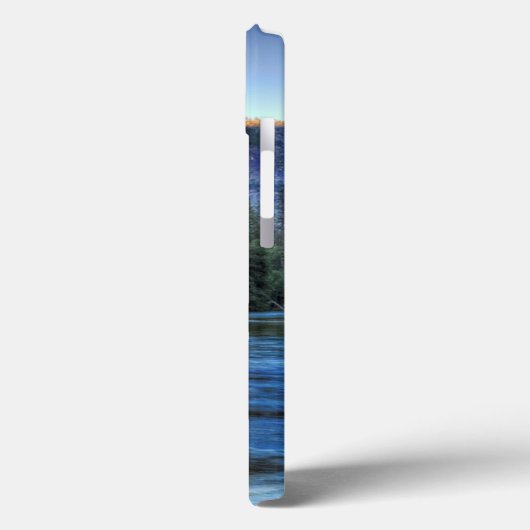 半分のドームの金ライト Case-Mate iPhoneケース (裏面 / 左)