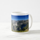 半分のドームネバダは春の滝(ii)落ちます コーヒーマグカップ (正面右)