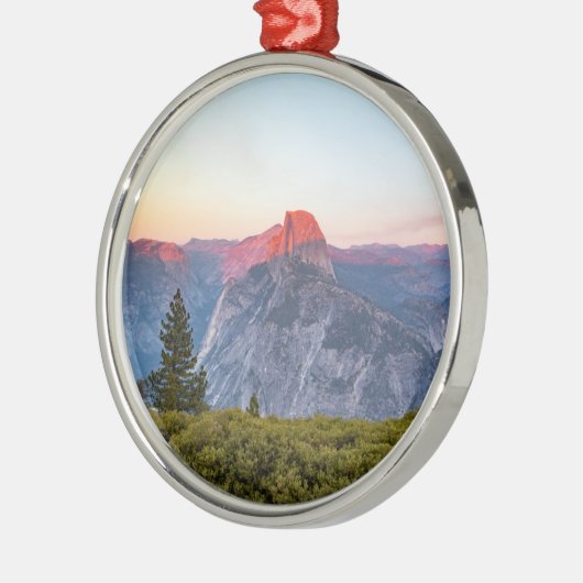 半分のドーム|ヨセミテ国立公園 メタルオーナメント (左)