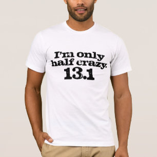 半分のマラソンの半分熱狂するなドイツ体 Tシャツ