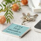 半分のマラソン、達成される代表団! キーホルダー (側面)