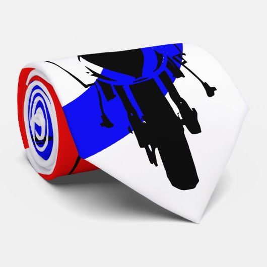 半分のモダンなターゲットの引き分けのスクーター ネクタイ (ロール)