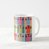 半分の人の半分のビスケット- Duklaプラハの遠くになキットのマグ コーヒーマグカップ (正面右)