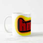 半分の人半分機械マグ コーヒーマグカップ (左)