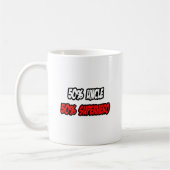 半分の叔父…半分のスーパーヒーロー コーヒーマグカップ (左)