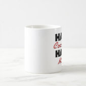 半分の巡査の半分の忍者 コーヒーマグカップ (中央)