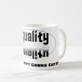 半分の方法はコーヒーマグをカットしない コーヒーマグカップ (正面右)