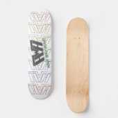 半分の方法家のスケッチのデッキ スケートボード (正面)
