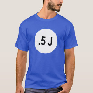 半分の日本語 Tシャツ