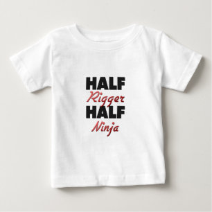 半分の装備者の半分の忍者 ベビーTシャツ