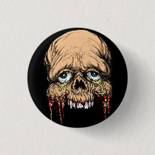 半分の顔の芸術ジャックJOYA $1.95だけ 缶バッジ
