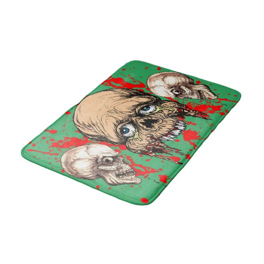 半分の顔 バスマット (アングル)