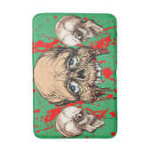 半分の顔 バスマット (正面縦)